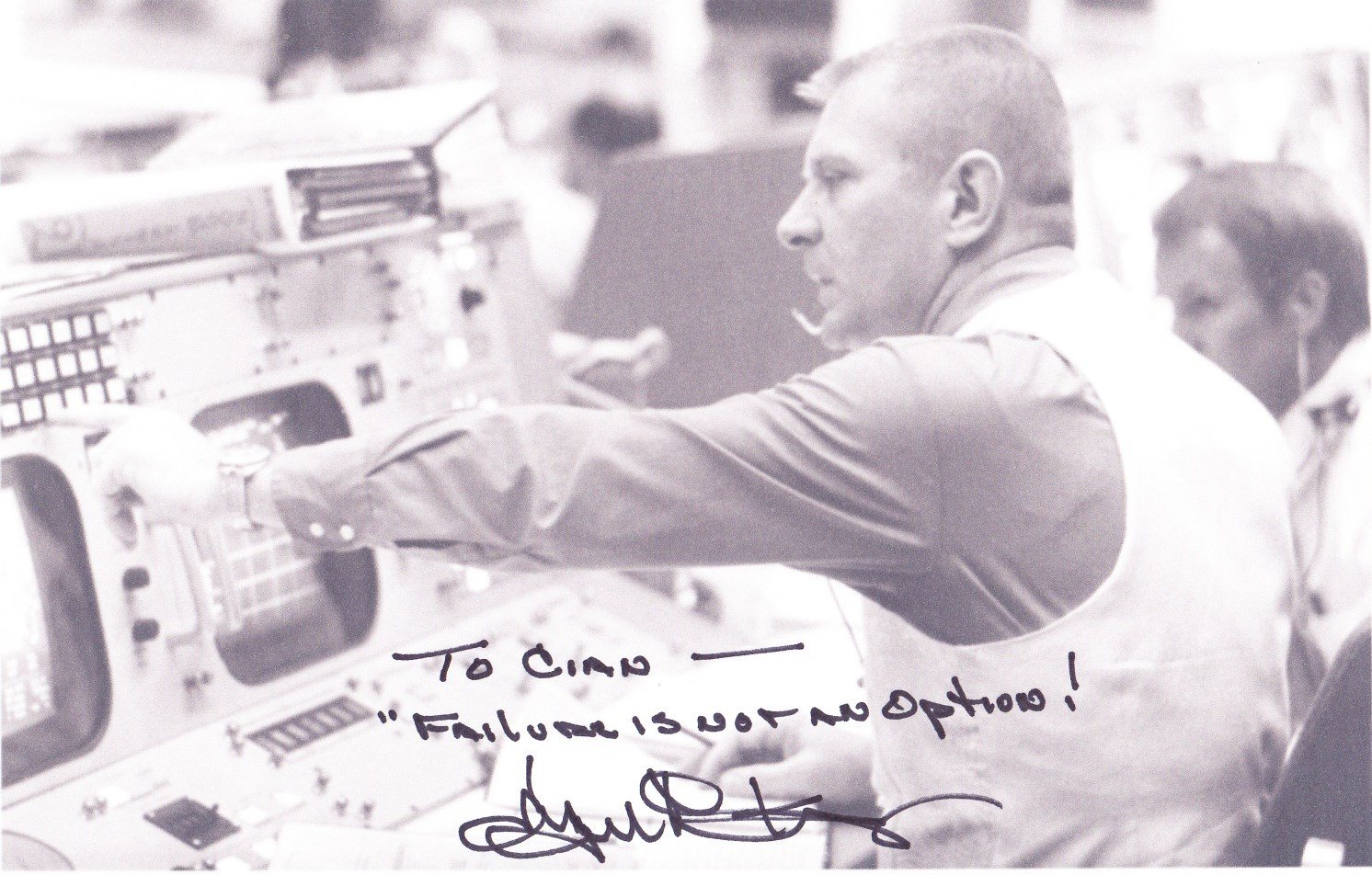\"Failure is not an option!\"

Happy birthday to former NASA Flight Director, and personal hero of mine, Gene Kranz! 