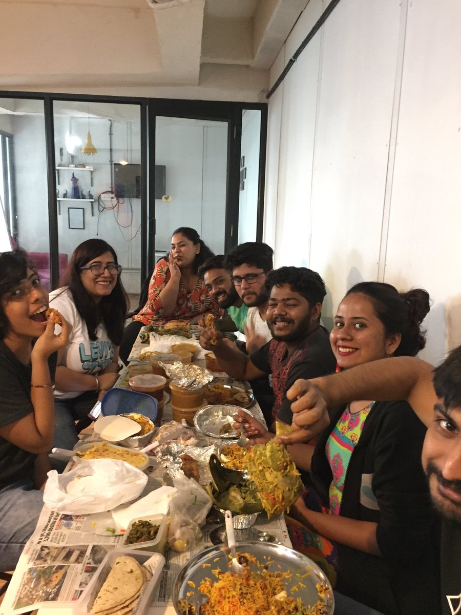 flyingcursor's tweet photo. It's a crazy Parsi food fest in office today! #NavrozMubarak and #FoodComa Mubarak everyone! #ParsiNewYear #Feast #AgencyLife #JustFCThings https://t.co/zIlnVNvAhk