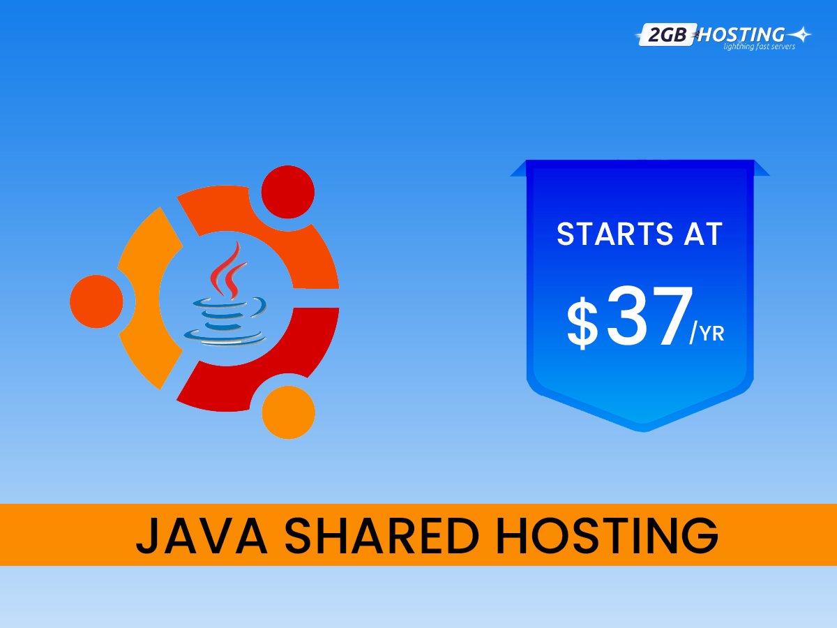 2gbhosting's tweet image. Get the full JAVA Shared Hosting Package starts at $37/year. Email-Phone-Chat Support. Use multiple JDK Versions. Types: VPS Server, Java Hosting, Reseller Hosting, Unlimited Hosting. 24/7 technical support.
2gbhosting.com/java-hosting
#javasharedhosting #2GBHosting #javahosting