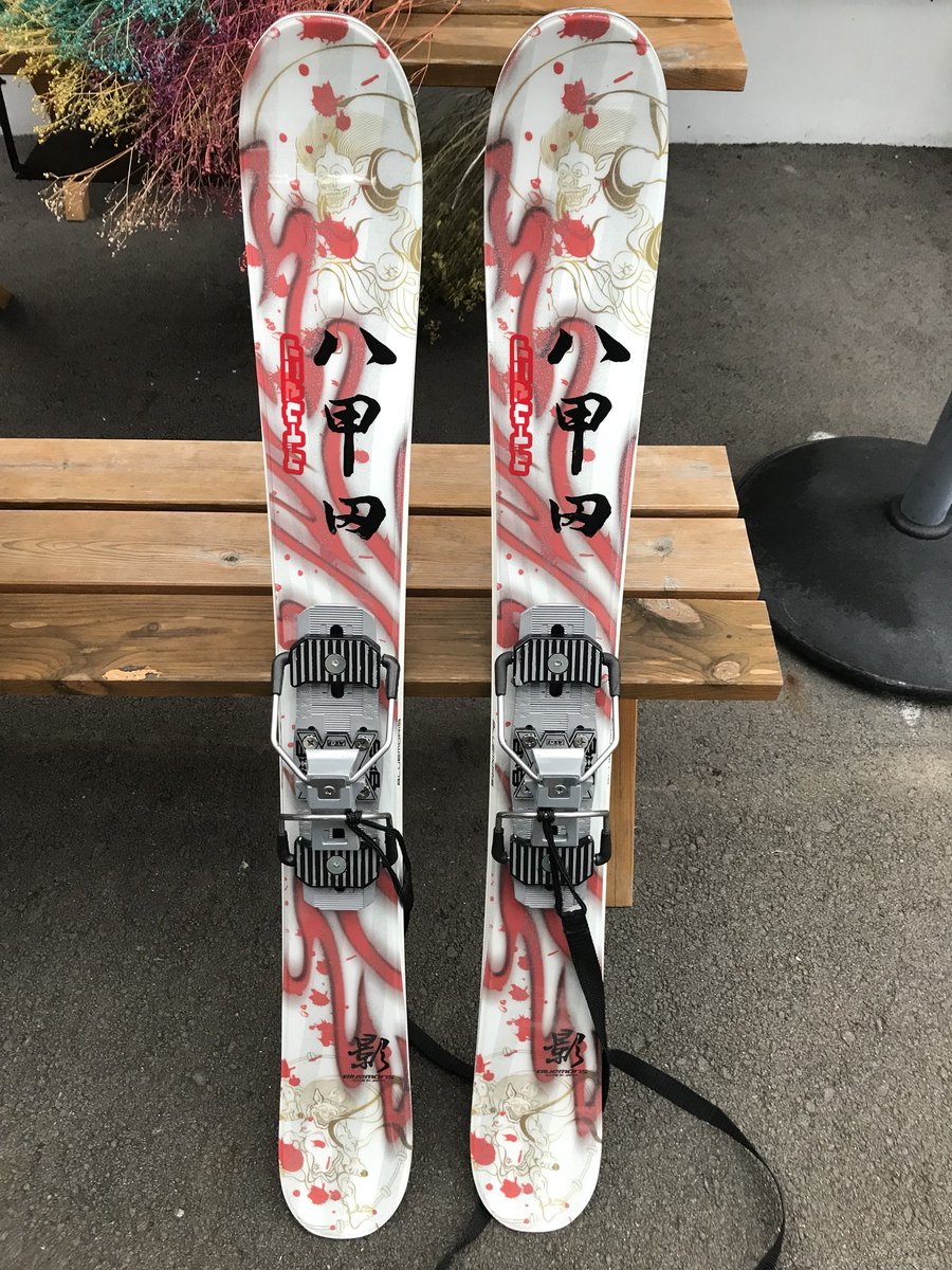 ショートスキー板 ブルーモリス八甲田影 レア