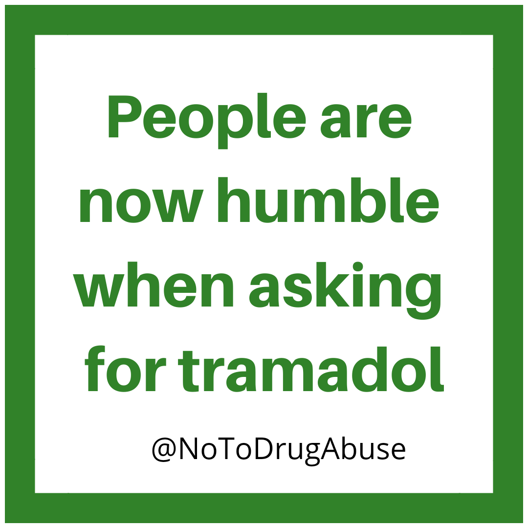 NoToDrugAbuse's tweet photo. Now they know a prescription is needed for CONTROLLED DRUGS like tramadol, codeine, rohypnol, etc https://t.co/V9wfM9UmDv