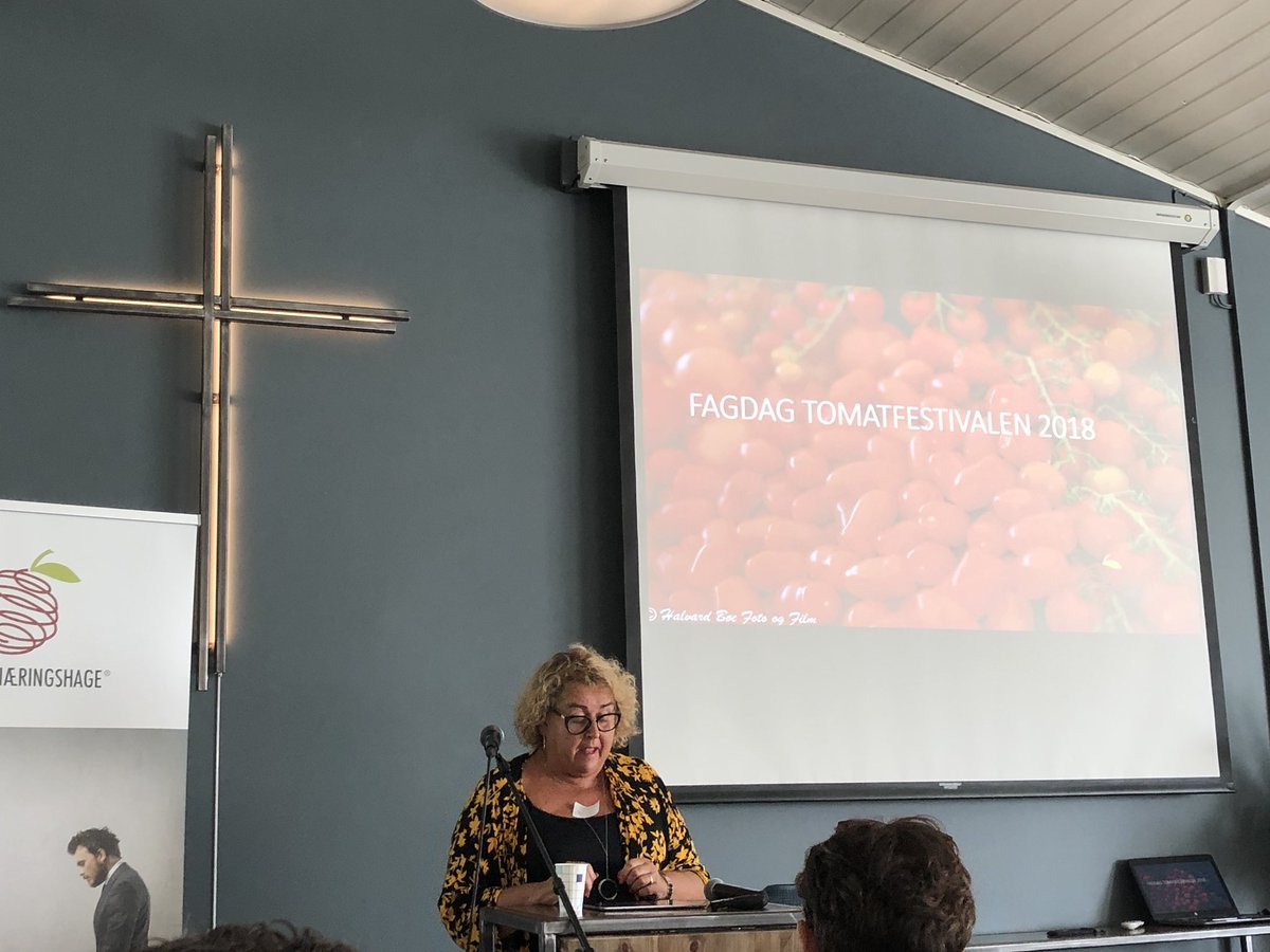 Jesus, tomater og @OBollestad, for ein pangstart på Tomatfestivalen!