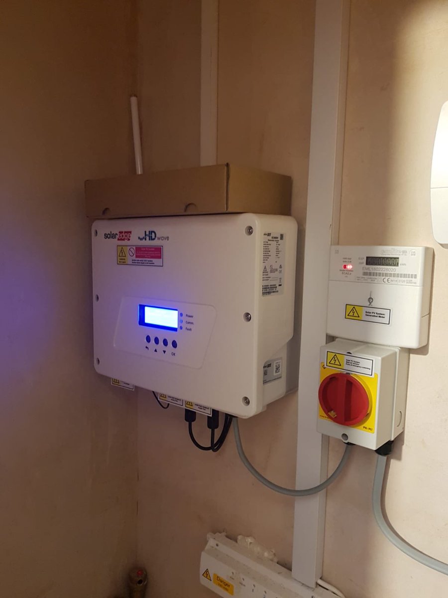 Another Happy Customer <a href="/ERG_Solar_UK/">Eco Renewables Group</a> <a href="/SolarEdgePV/">SolarEdge</a> <a href="/solariboost/">Solar iBoost</a> <a href="/Sapphire_Solar/">Sapphire Solar</a> #solar #optimised #cleanenergy #electricitysavings #GoSolar #Colchester #Essex 🌍☀️💡📞