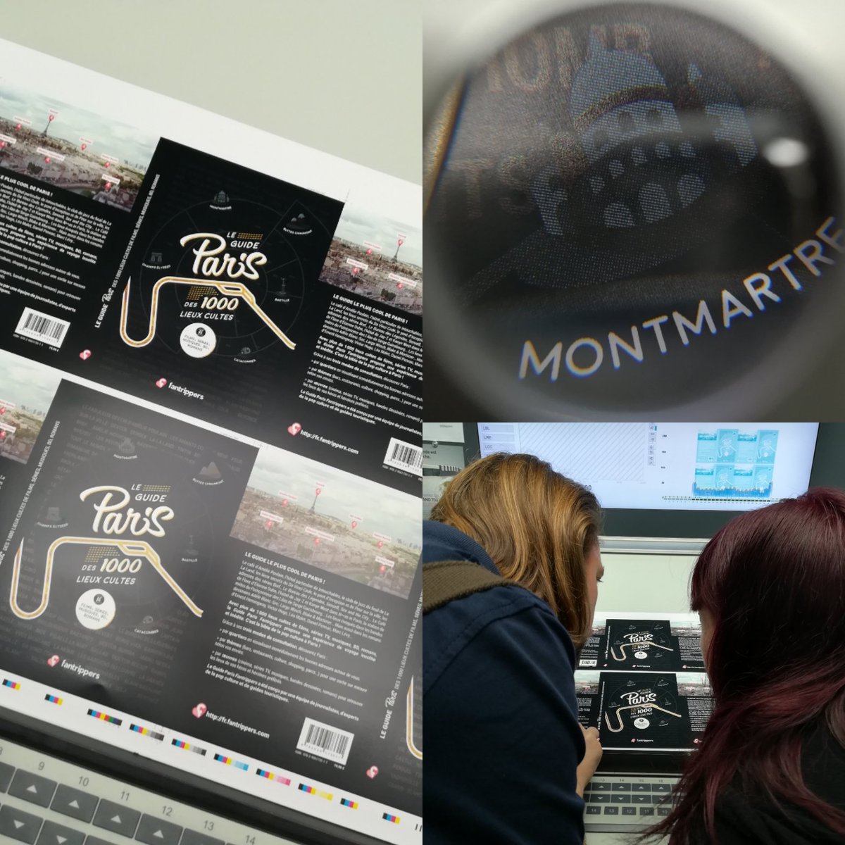MarionEcalle's tweet image. Avec les @fantrippers à l'imprimerie Aubin pour lancer l'impression du guide le plus cool de la rentrée | Sortie officielle le 4 septembre !
#fantrippers #popculture #guideparis #paris #parisvoyage #pariscinéma #parisédition #parisgeek