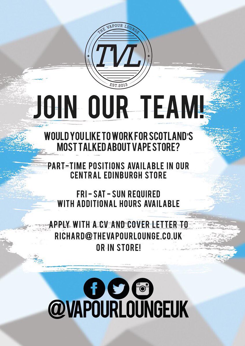 #Work going at our #Edinburgh store. Get those CVs ready!

#VapeShop #VapeNation #BBCradioScotland :)