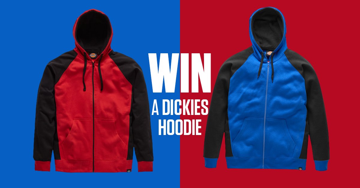 LAST CHANCE! Follow &amp; retweet to enter to #WIN this #Dickies Two Tone Hoodie! Winners picked 20th Aug. T&amp;Cs apply: dickiesstore.co.uk/competition #FreebieFriday #giveaway #competition