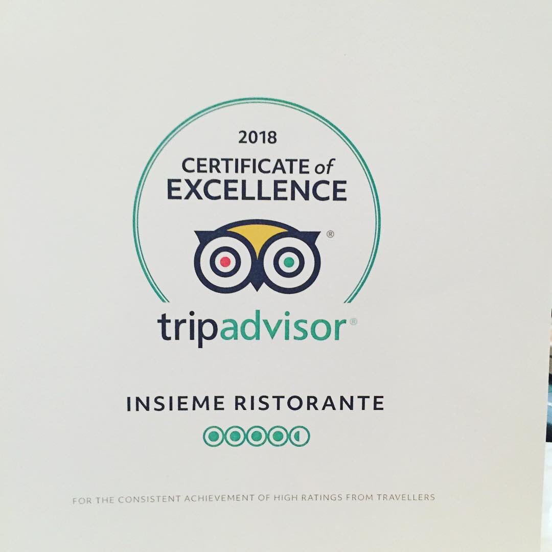 Insieme_63's tweet photo. Thanks to all our customers. #italianrestaurant #adelaide #tripadvisor #goreviewers @yAdelaide_SA https://t.co/aZ6yp4QacA
