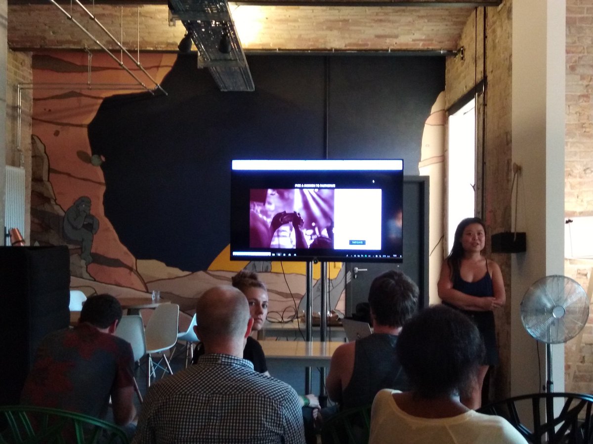 SachaBekkevold's tweet photo. Exploring the intersection between aerospace and the arts with SPACEFOUNDERS @FactoryBerlin #factory #factoryevent #space https://t.co/NtI9hsoHVM
