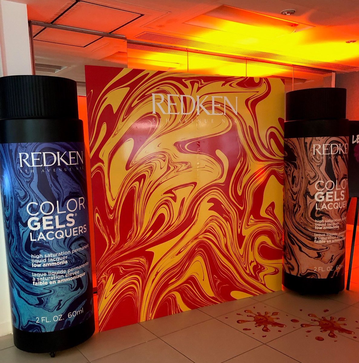 WhitewaterGandD's tweet photo. Following up from Wednesday’s post, these 2 meter tall #Redken bottles made for a striking display with the use of colourful print and black spray paint. #whitewater #whitewaterprops #creative #display #props #vm #style #vmdisplay #displayprops #loreal https://t.co/PdcDXDJqsY