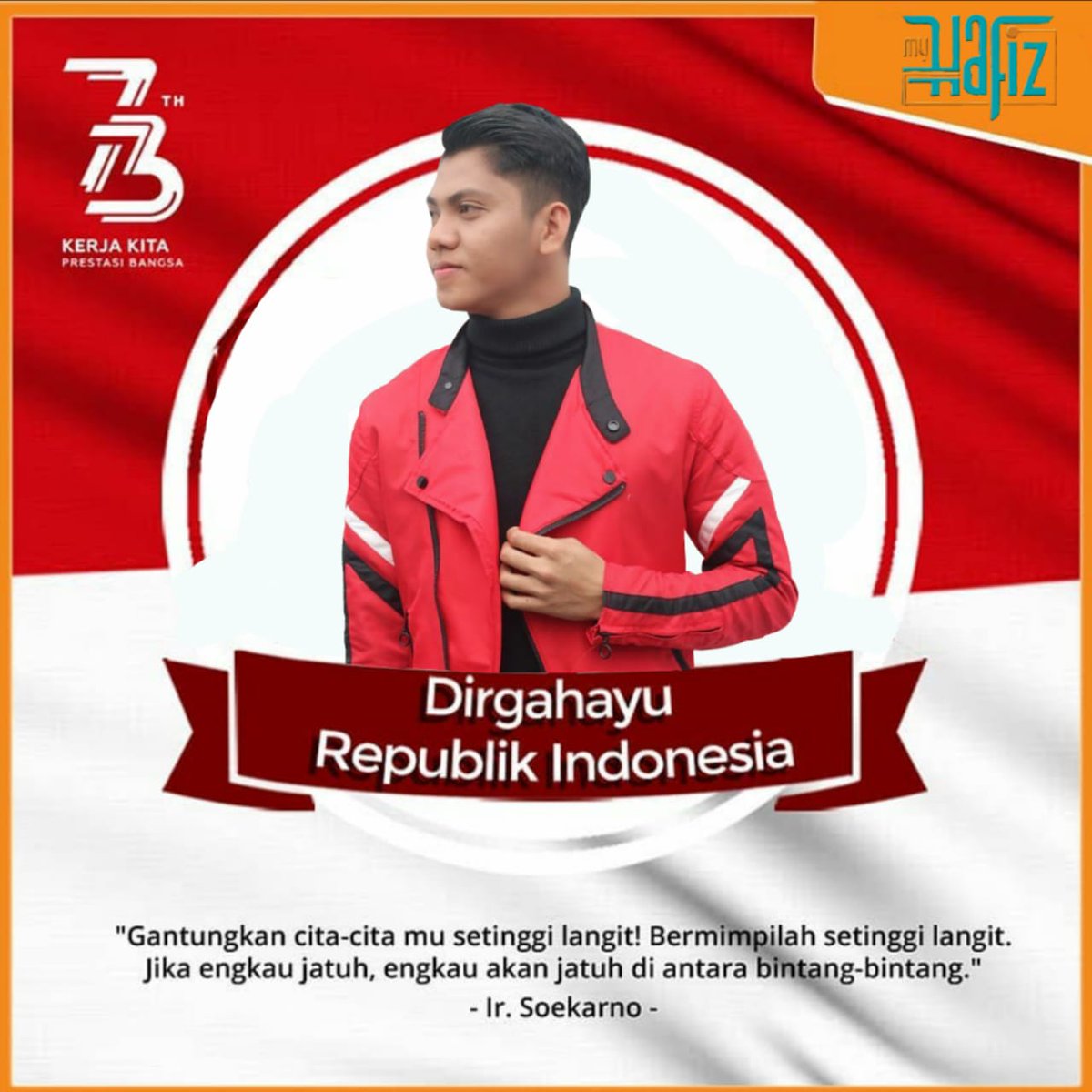 HUT RI KE 73
MERDEKA INDONESIA
#RI73