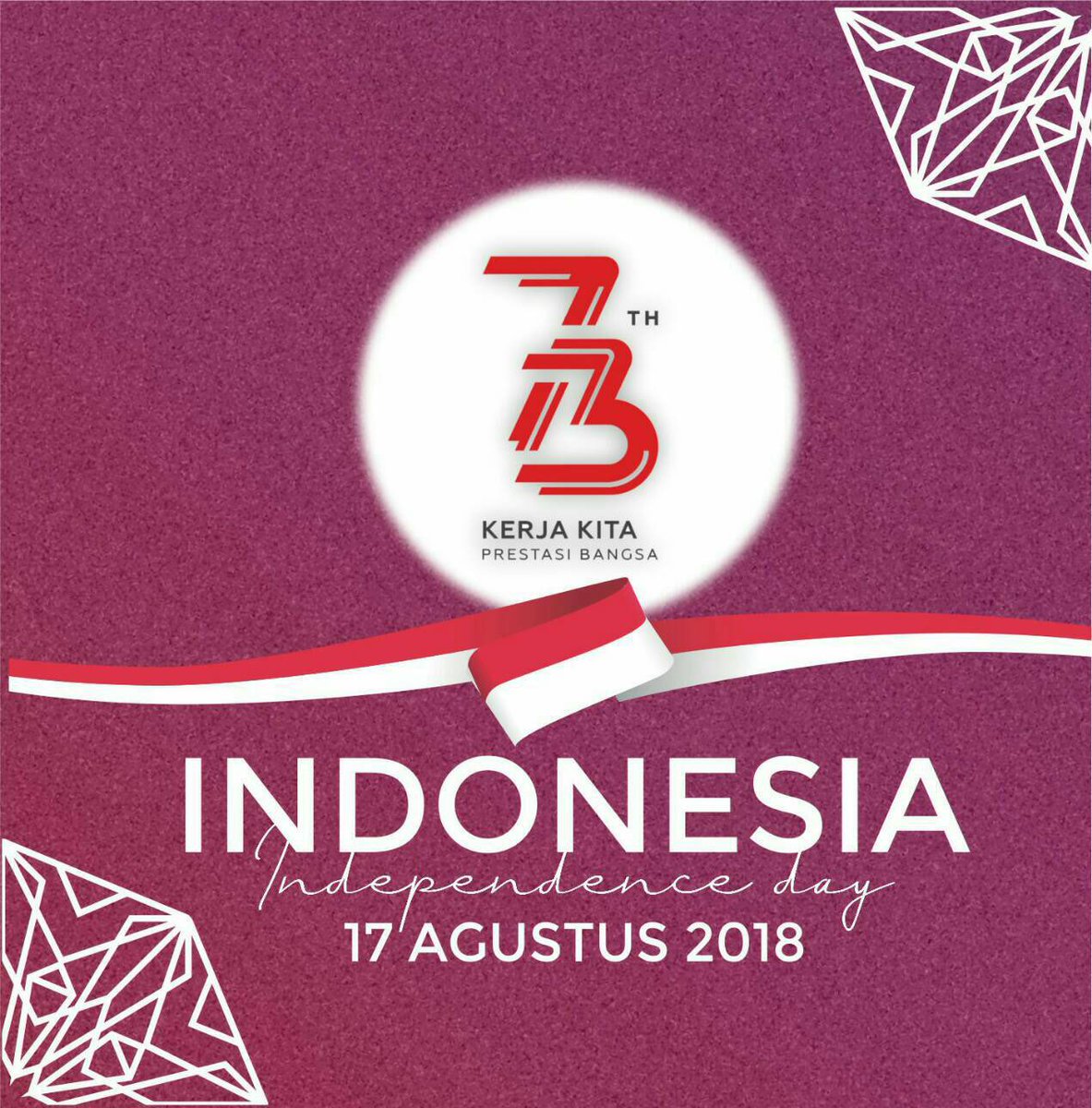KAMI SEGENAP CREW EWEEK MENGUCAPKAN DIRGAHAYU REPUBLIK INDONESIA KE-73 TAHUN.

MERDEKA MERDEKA MERDEKA INDONESIA! 
#EconomicWeek2018
#TheGloriousEweek