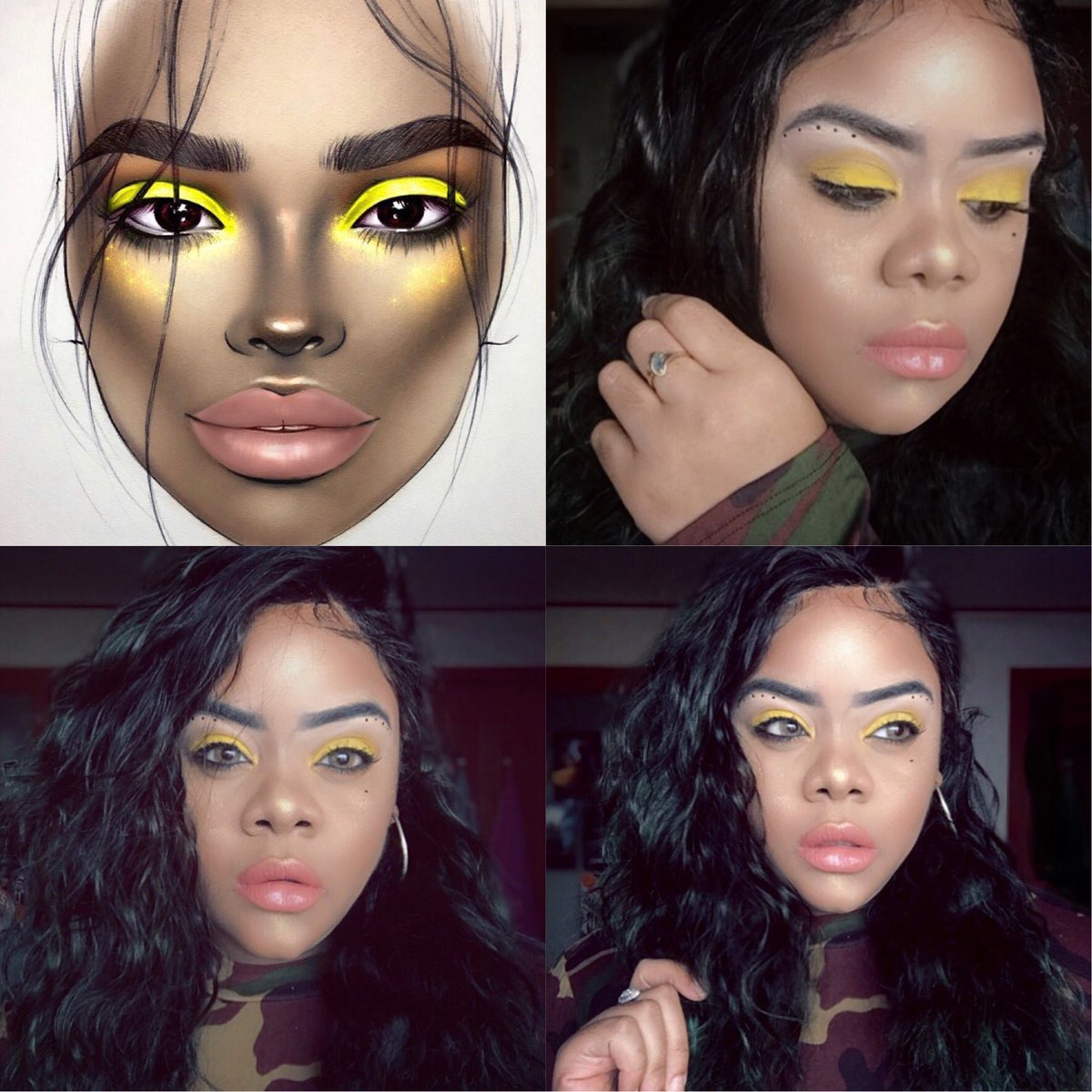 nikinami_'s tweet photo. π¦Thirst Quenched?π
π @JeffreeStar #thirstypalette
π @KleanColor + @fentybeauty #trophywife
π @BenefitBeauty #kabrow
β¨ #skinfrost + @eddiefunkhouser #glowdrops
βΊοΈ @ColourPopCo No Filter Concealer MD32
#makeup #facechartinspired #MelaninMagic #glow #issalook #motd https://t.co/yY62iPHbWb