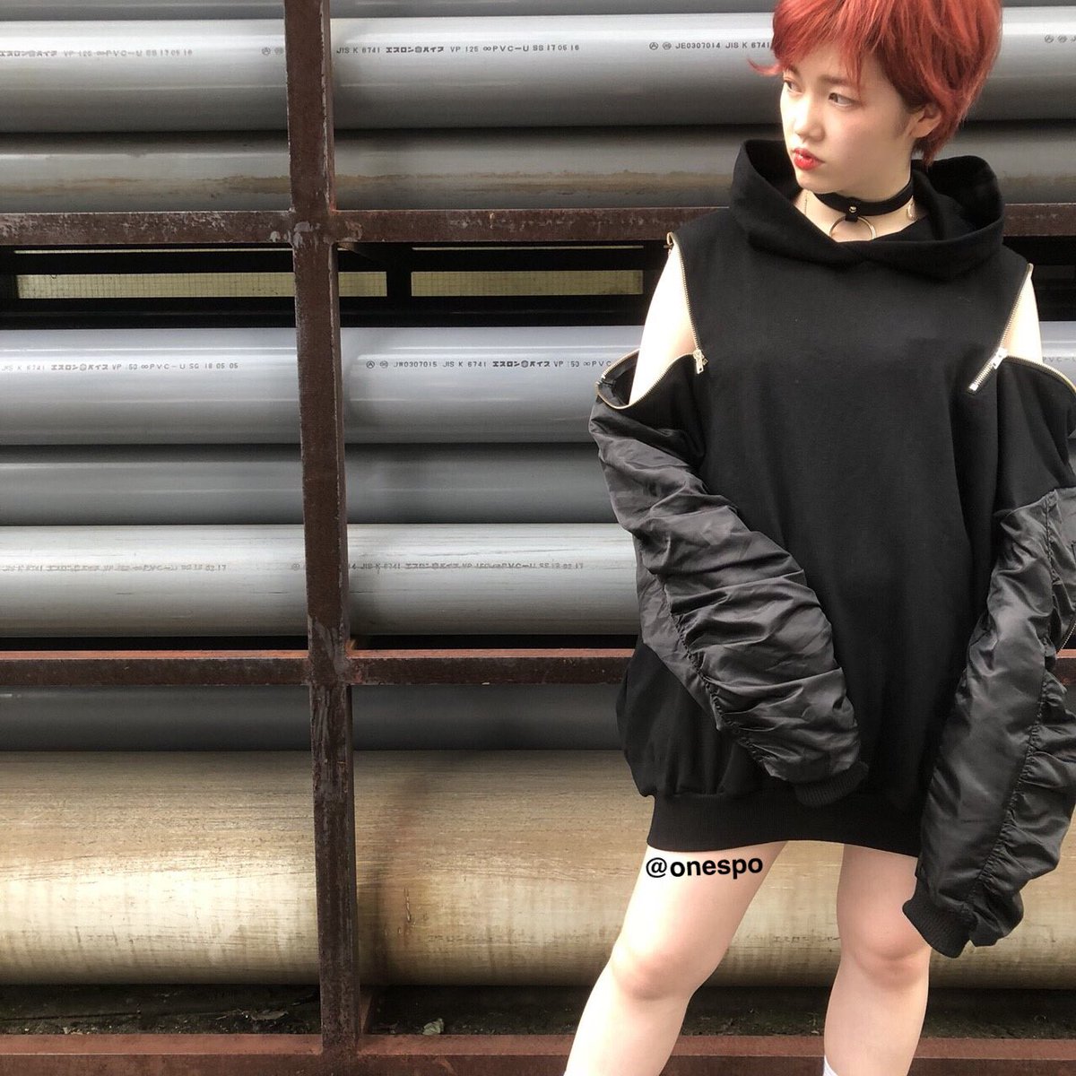 One Spo Pa Twitter Coming Soon 明日8 18発売 天神コア店のみ19日 Ma1スリーブワンピ 7900 Tax Black Khaki Free Size Ma 1をドッキングしたような テクニカルなトレーナーワンピ ファスナーの上げ下げで 雰囲気を楽しめる一枚 Onespo
