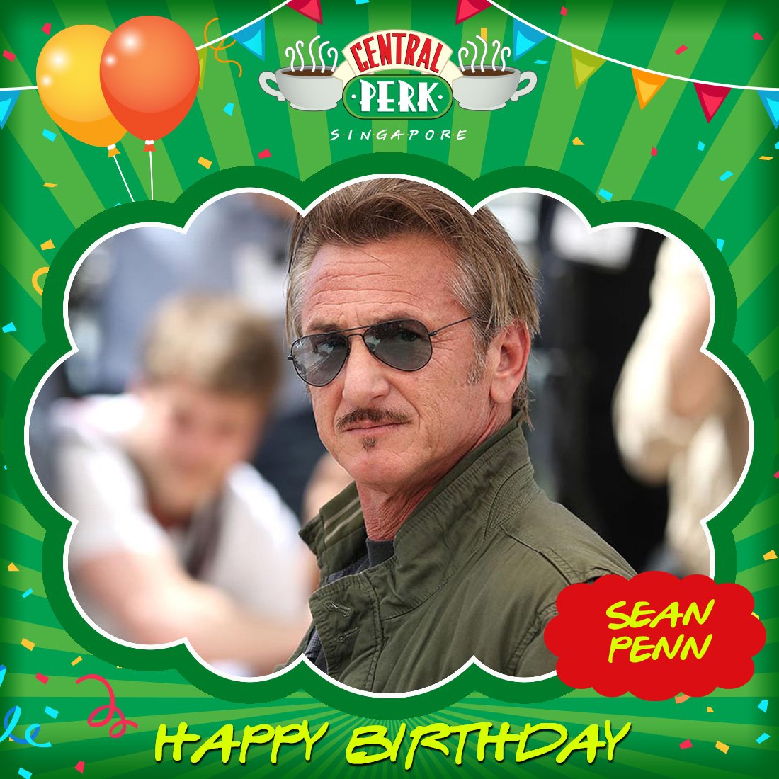 Happy Birthday Mr. Sean Penn.      