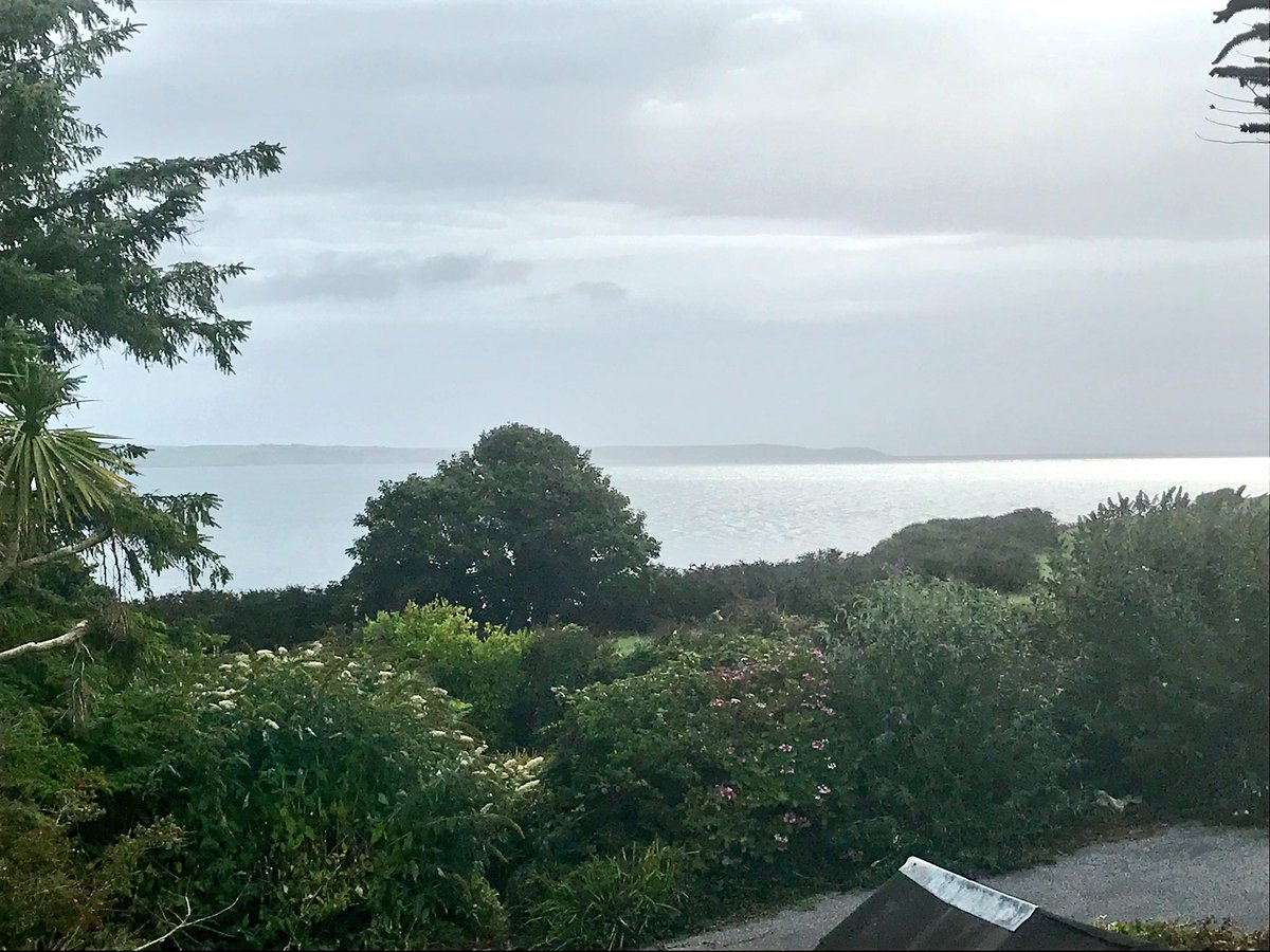 Dawn at Duneen (and Yes, there are small cliffs) looking across the bay to #Clonakilty. This has been a great base from which to explore #WestCork Whiskey and Gin haunts in the company of <a href="/discoverwcork/">Discover West Cork</a>. Stunning views from The Old Head of Kinsale to The Stags in Castletownshend.