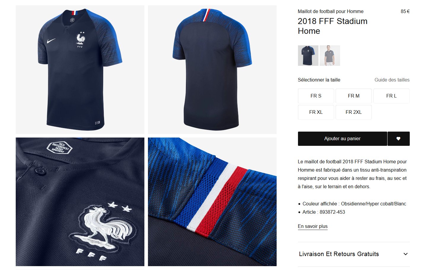 MoreSneakers.com on Twitter: "France Football Shirt FFF Stadium Home now available on Nike EUROPE Don't sleep FR:https://t.co/NQLOS65Gsz UK:https://t.co/bnRn0mbiAI DE:https://t.co/1p8nELyM3q https://t.co/VqPNKx9o8l" / Twitter