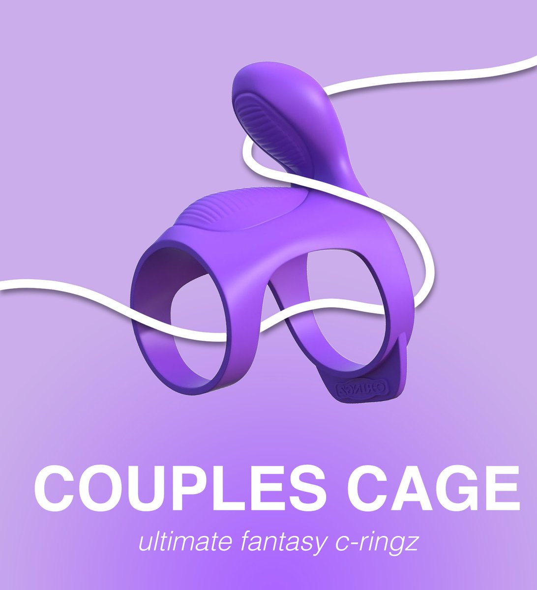 When you are looking for a pleasure ring that delivers incredible clitoral stimulation and internal vibrations at the same time, the Ultimate Couples Cage is the only choice! 
bit.ly/2nKpvHT