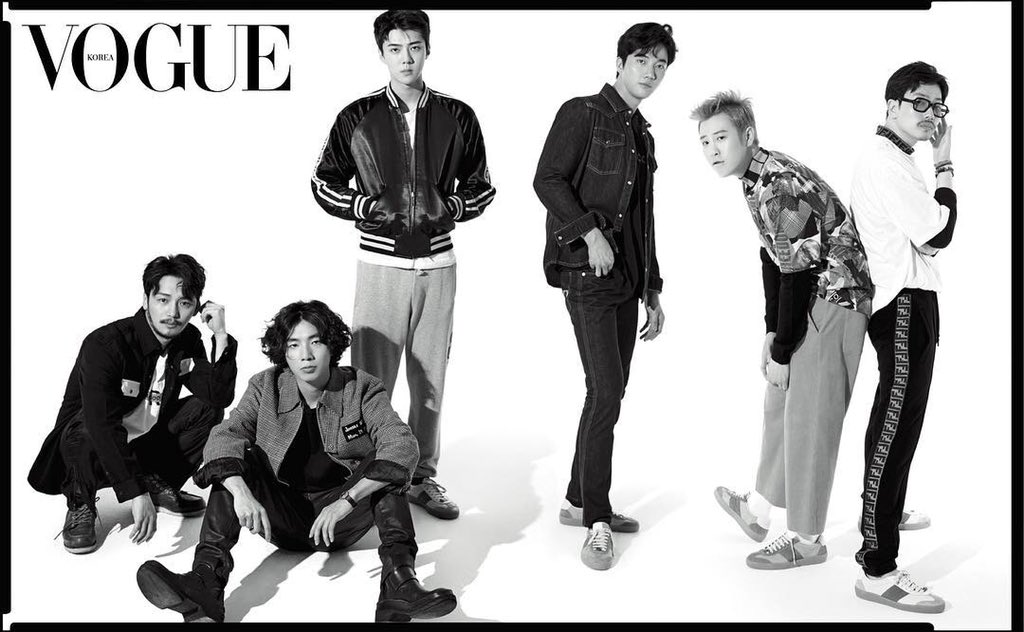 china2chu's tweet photo. *freiknock Instagram*

https://t.co/oC0LdqMQAY

訳：

意味のある撮影!!Team Freiknock. 
#freiknock #フライノック #vogue #voguekorea #Septemberissue

(画像補填) https://t.co/m3sixCzPih
