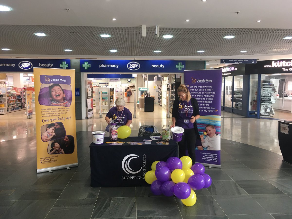 We’re setting up at @CliftonDownSC - come and say hello! 👋🏼 #JessieMay #NominatedCharity