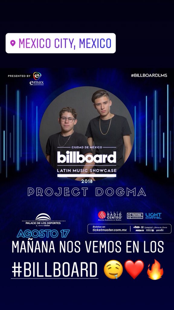 djbonesofficial's tweet photo. Feliz de estar presente HOY en los #BillboardLMS ⚡️🔝🙏🏻 https://t.co/vEwMZznK0s