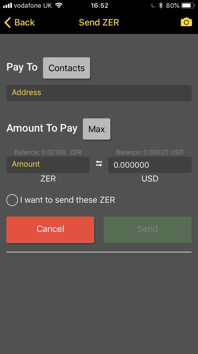 mooneytoring's tweet photo. Some preview @ZeroCurrencies $zer ios wallet preview a.k.a penampakan (bahasa) #walletios #cryptocurrency https://t.co/dQDcNmCgFt