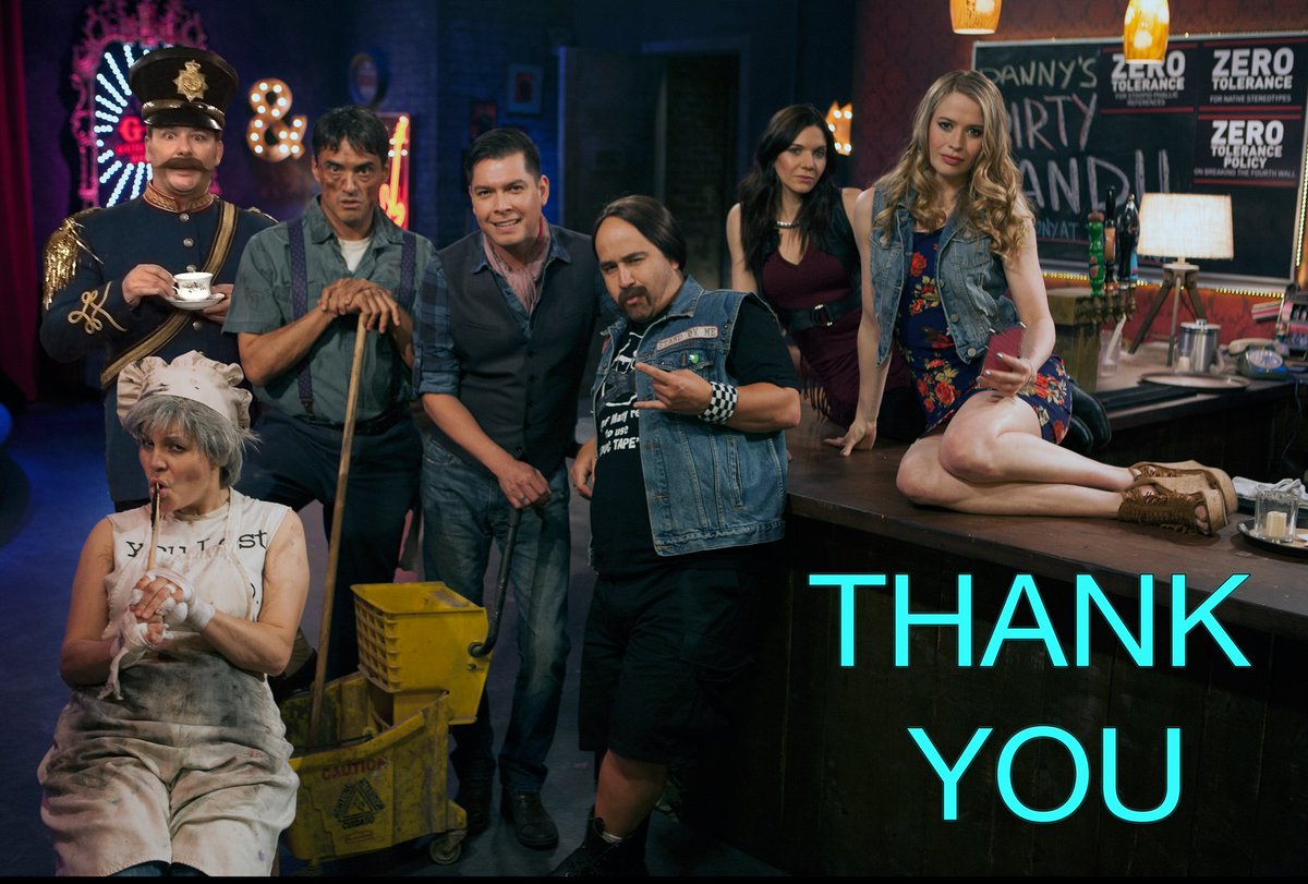 guiltfreezone's tweet photo. We'd like to announce that this past season will be our last. Thank you all for watching the crazy antics, amazing performances, and the labour of love that went into making the show possible. In the words of Derek Miller: "Don't cry because it's over, smile because it happened." https://t.co/QE0FKax1yD