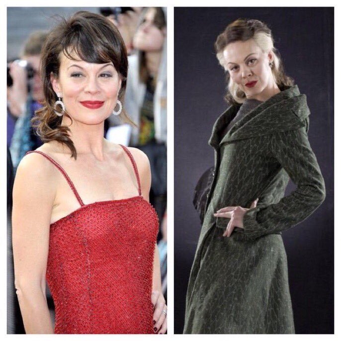 August 17: Happy Birthday, Helen McCrory! She played Draco\s mother, Narcissa Malfoy, in the films. 