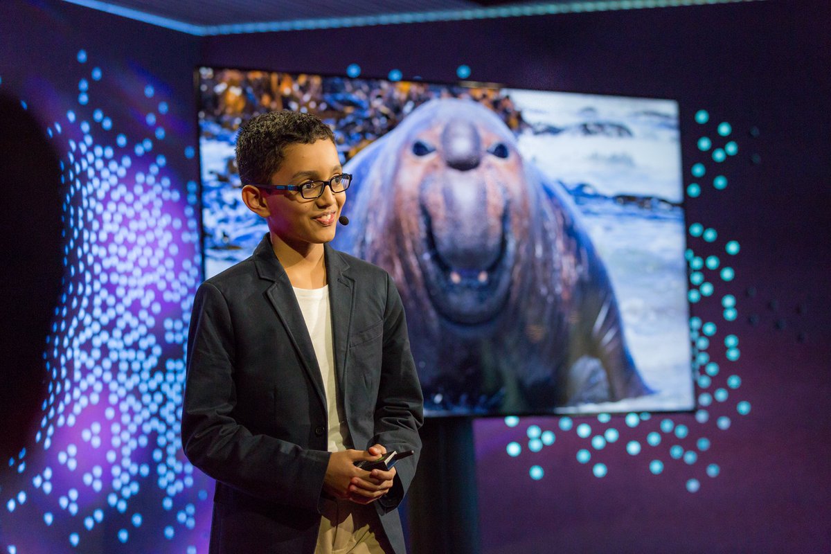 TED_ED's tweet photo. When 11-year-old Haaziq Kazi first prototyped his invention to clean plastic from the surface of the ocean, it lasted for about 7 seconds before coming apart in his bathtub. But that didn't stop him! https://t.co/eNd5VJcORV #TEDEdClubs #StudentVoice https://t.co/D3Qof9Pm3e