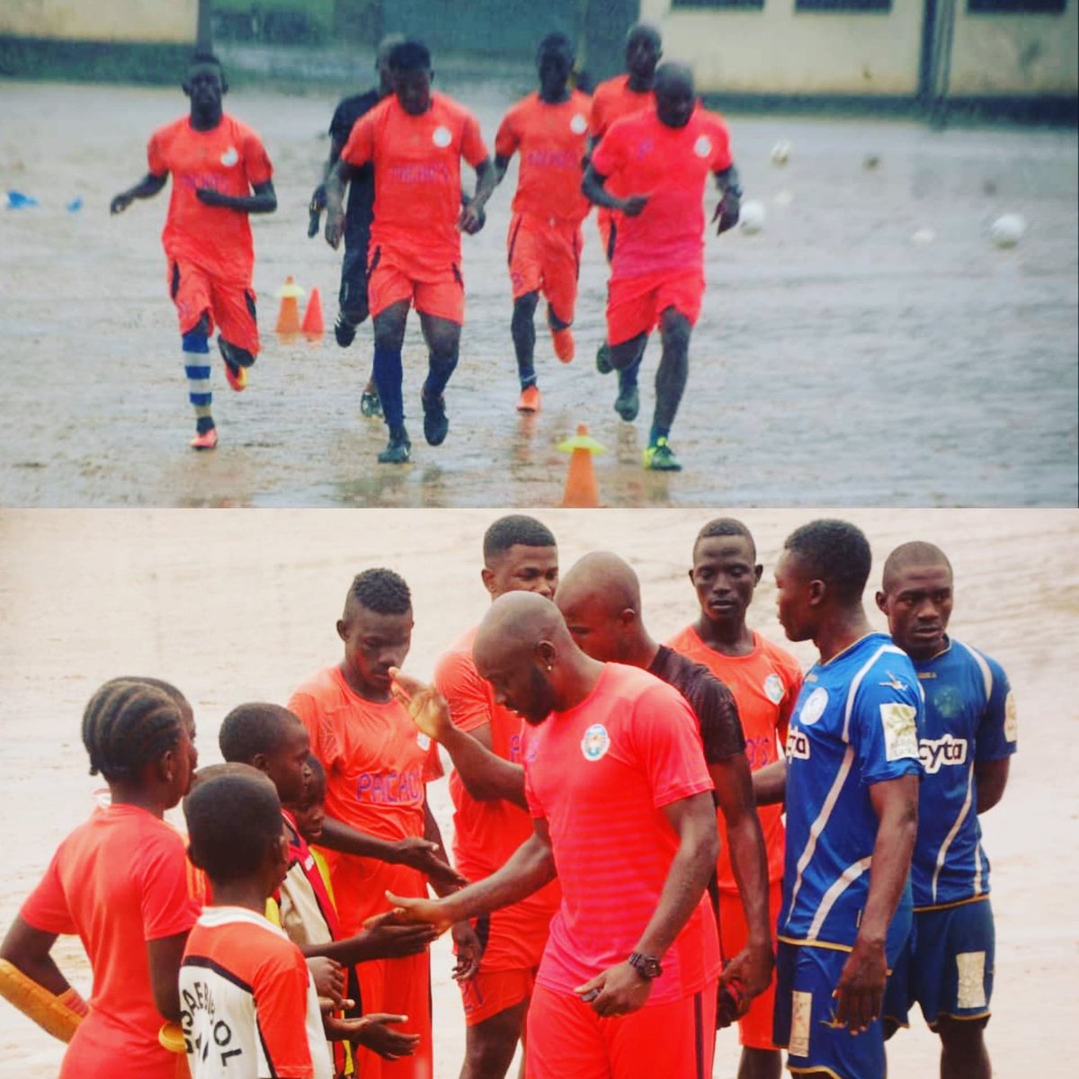 Training with young Tigers ⚽️🐯💪🙏
#godisgood#patiga