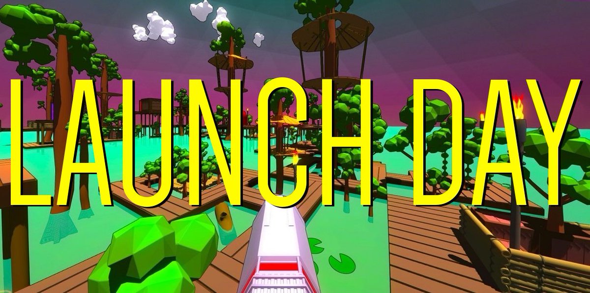 Polygod is launching less than an hour!

Launch trailer: youtube.com/watch?v=Qke-Np… … …

#gamedev #indiegame #indie #Videogame #FPS #gaming #NintendoSwitch