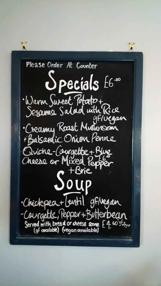 Today’s specials in our vegetarian/vegan cafe ⁦<a href="/TheHextolTans/">The Hextol Tans</a>⁩