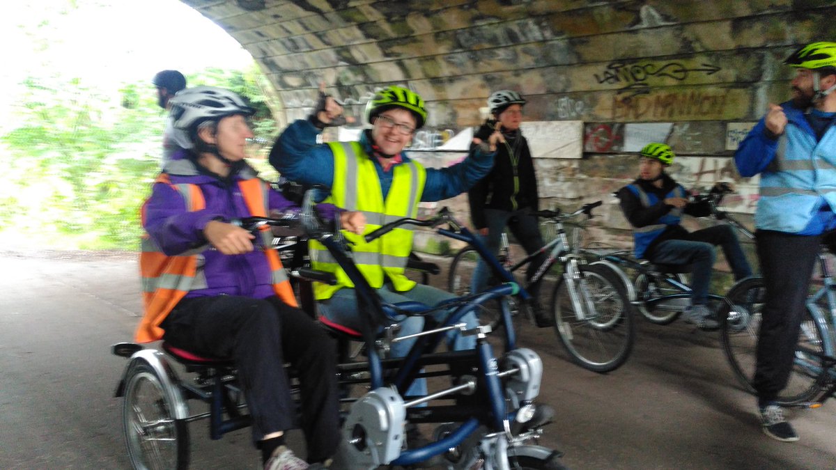 Edinburgh_ABC's tweet image. Always great having the @tipherethltd gang along for a pedal. Today we explored @SustransScot @sustrans NCN route 75, including the Rodney St tunnel #allability #inclusive #cycling @rsmacdonaldct @transcotland @CyclingUKScot @WeAreCyclingUK @CamphillScot