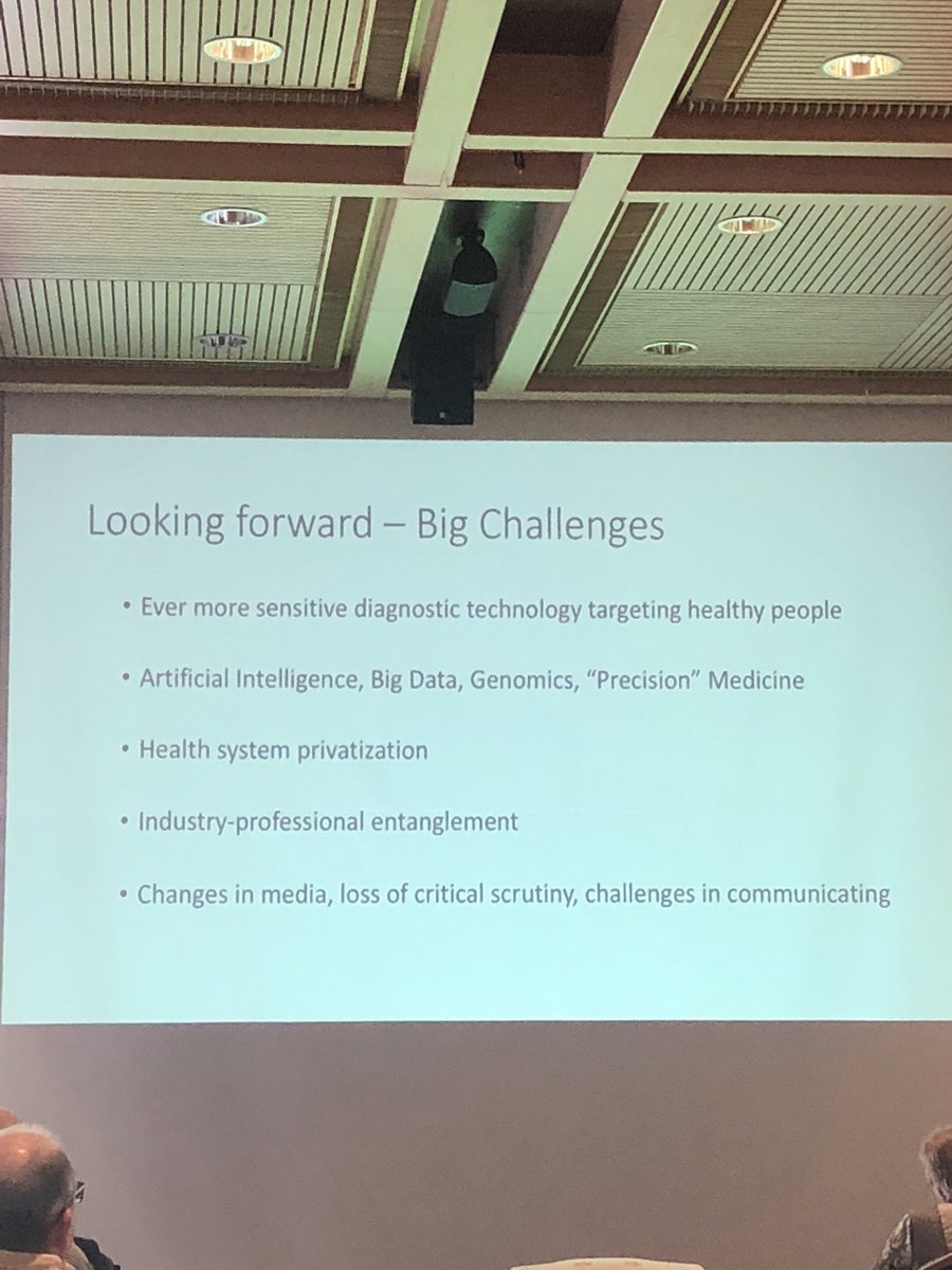 Big health challenges ahead <a href="/raymoynihan/">Ray Moynihan</a> <a href="/TooMuchMed/">Too Much Medicine</a>  #TMM