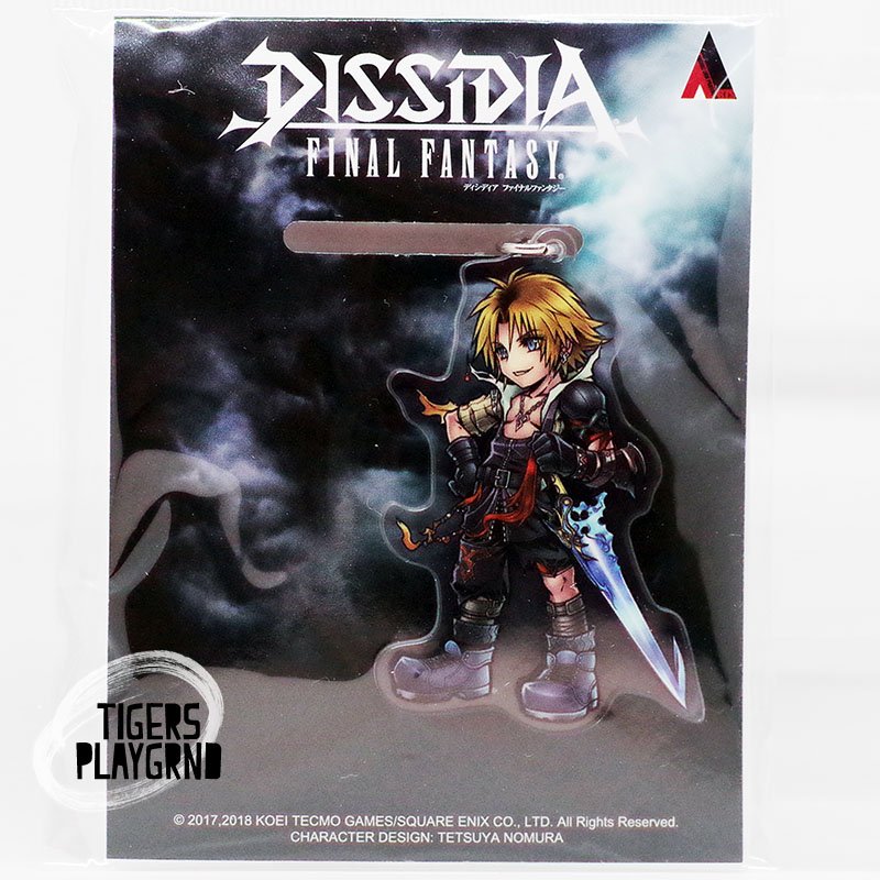 Final Fantasy Tidus Dissidia Acrylic Keychain