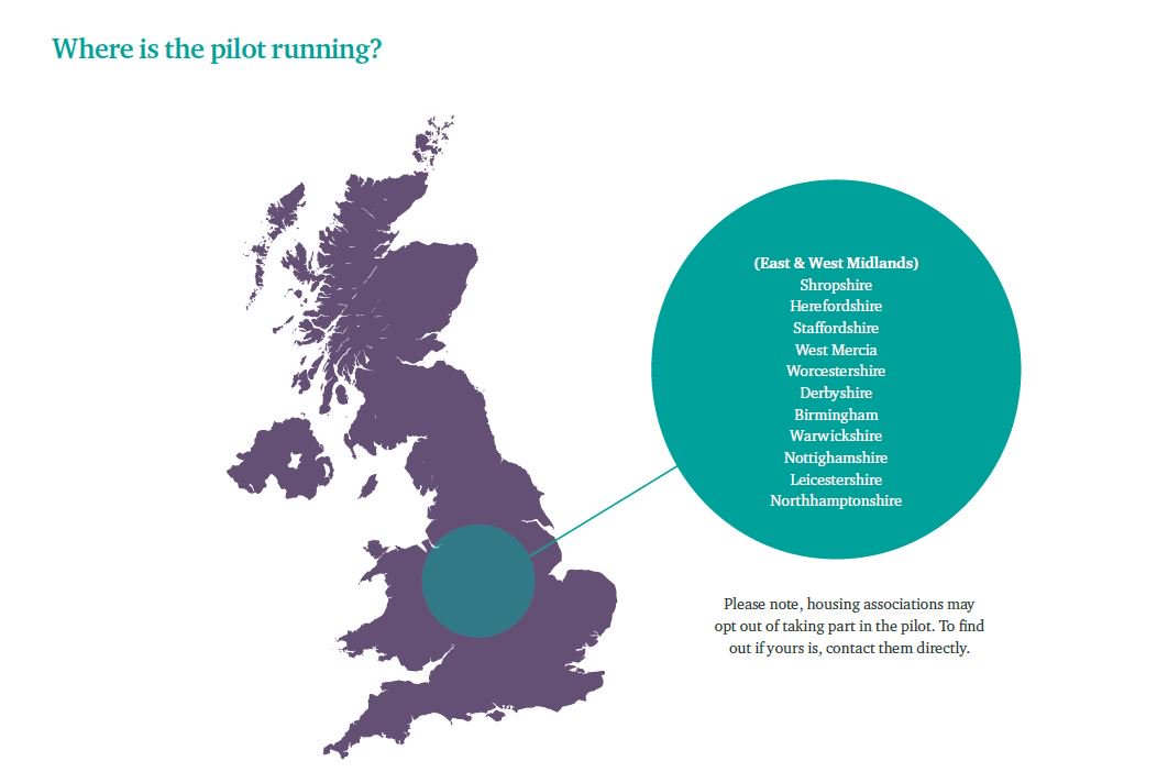 The government has extended the #RighttoBuy programme to social housing tenants under a pilot launched this week across the #Midlands #VRTB ow.ly/yFEc30lrA8C