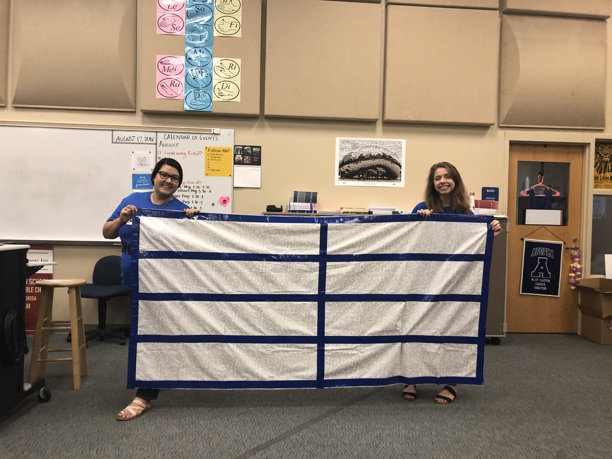 ApopkaChorus's tweet image. What are Sfeir and Shafer up to today with Keyboard?! #humanstaff #shfeifer #notenames