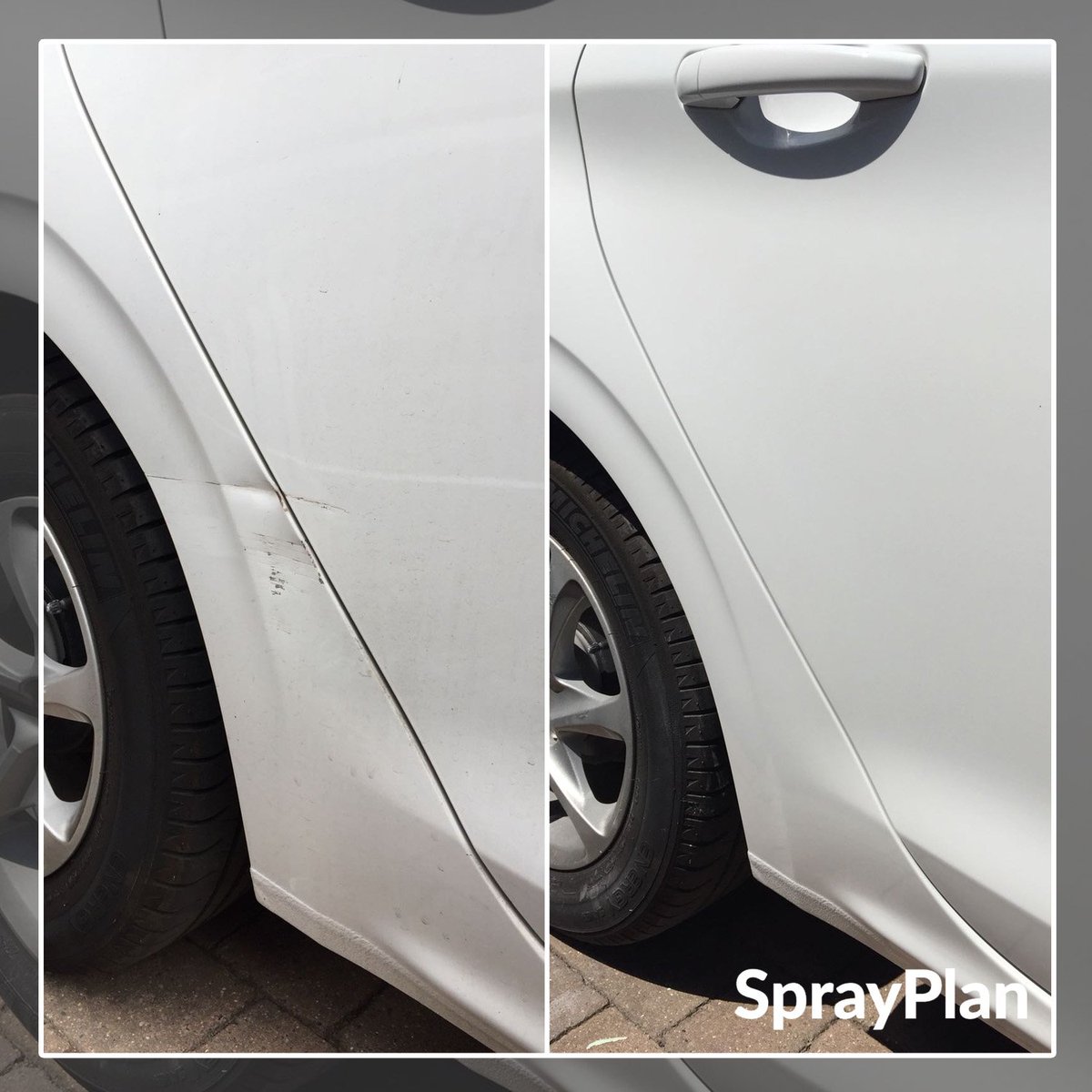 SprayPlan's tweet photo. This vehicle received a minor bump on the side, whilst the damage was minimal, it's just nicer driving around in a pristine car - no? 

For a 'Good As New' service call 📞 01438 747194!

  #mobilecarrepair #carrepair #collisionrepair #detailing #carpaint https://t.co/ZehpTmBAjf