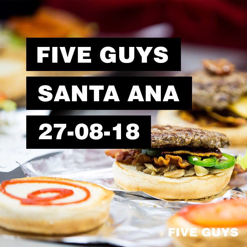 FiveGuys_ES's tweet image. Sabemos que lo estábais deseando... ¡¡Y ya tenemos nueva fecha para Madrid!! Santa Ana, el próximo 27 de Agosto a las 11h, ¡Os esperamos! 

#restaurante #hamburguesas #openning #Madrid #SantaAna #FGSantaAna