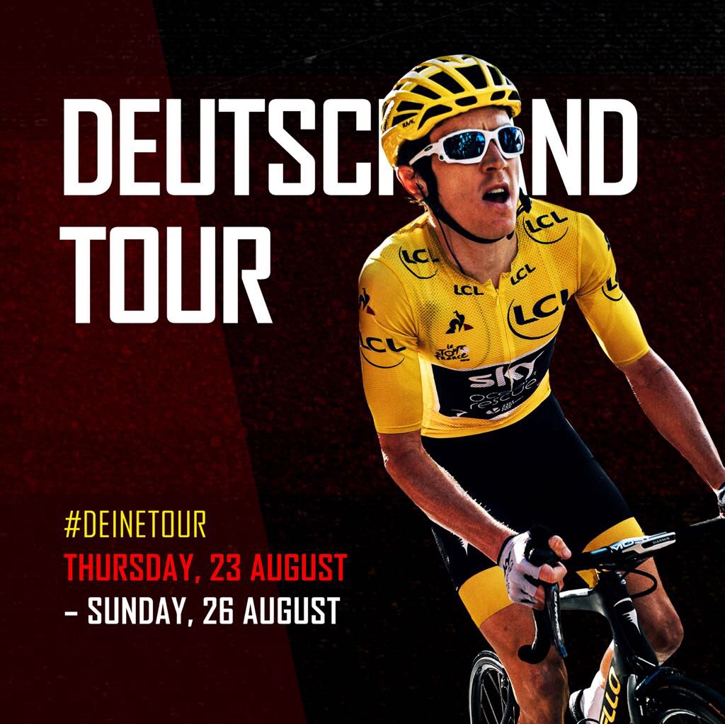 Looking forward to <a href="/TourofBritain/">Lloyds Tour of Britain</a> 🇬🇧 but first... #deinetour 🇩🇪 #schnitzel