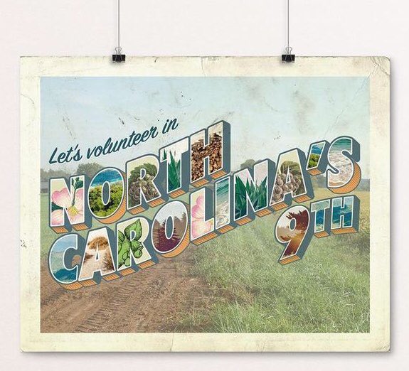 paperwerewolves's tweet photo. vintage style travel postcard #poster I did w my fave organization @TheCreativeAct & @swingleft SO let's get out there, help shape the narrative #midtermelections #NC9 #creativeactionnetwork #posterart proceeds go to #swingleft
https://t.co/7ATCssiKNE https://t.co/7ATCssiKNE https://t.co/sQsK98Bwbg