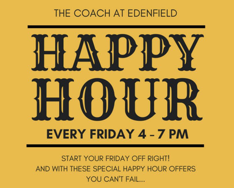 thenewcoach's tweet photo. HAPPY HOUR STARTS AT 4🥂🍻🍷What are you drinking??? https://t.co/g4KgAk9CQ0