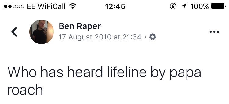 BenRaper1's tweet image. 12 year old Ben was also a mosher