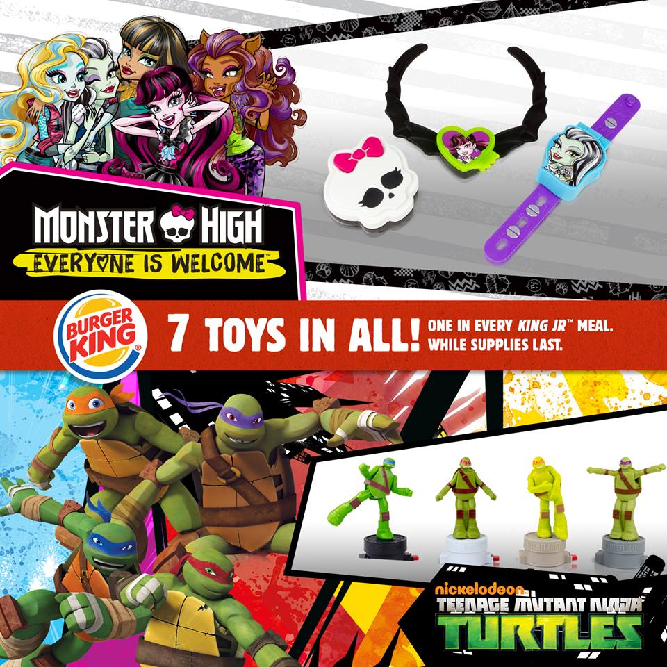 burger king king jr meal toys