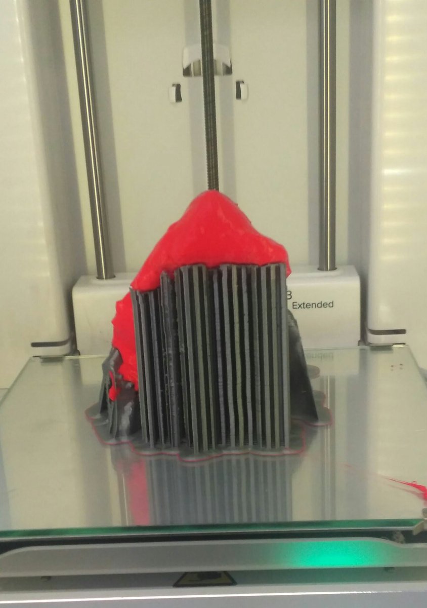 BiomMarina's tweet photo. Anatomical model of a tumor found at the sacrum printed at @3d_maranon using @Ultimaker 3. It will be very useful for surgery planning. @CristinaLopezSe  @rupermac @calvoharo_ja #3Dprinting https://t.co/cFEI01RSPW
