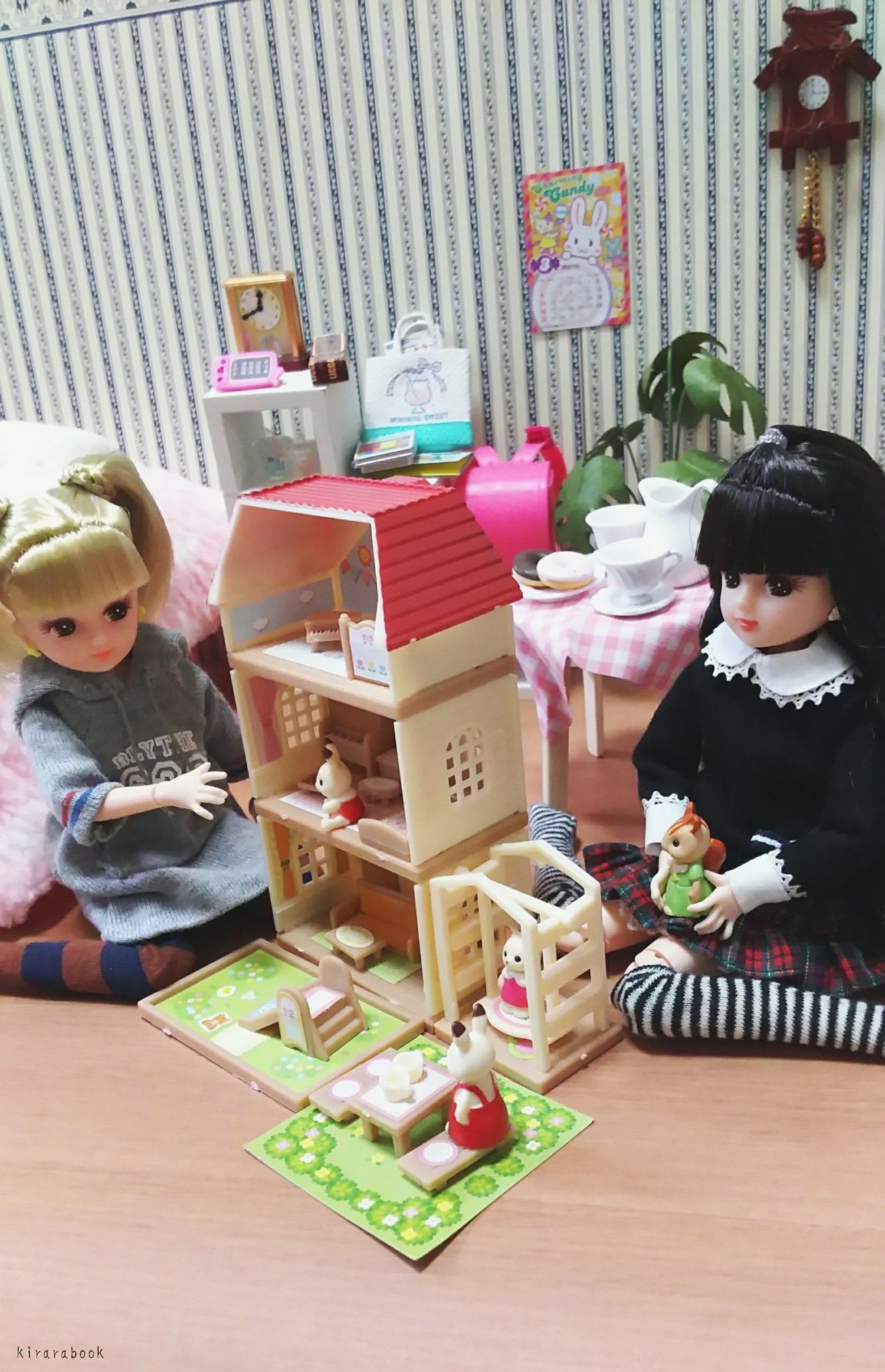 きららぶっく いつの時代も変わりなく お人形遊び 二代目リカちゃん 復刻版初代リカちゃん リカちゃん リカちゃんキャッスル ミニチュア 初代リカちゃん こえだちゃん シルバニアファミリー