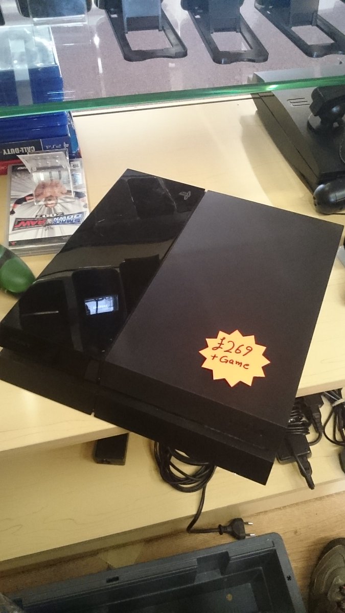 PlayStation 4 +2pads +Game +hdmi = £269 
#Stafford #ps4 #PlayStation4  <a href="/premiermobiles/">premiermobile</a>