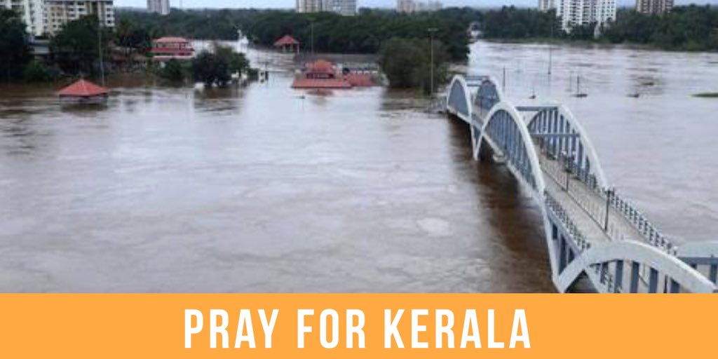 NamasteToIndia's tweet photo. Thiruvananthapuram: At least 164 people have died in devastating monsoon floods in India's southern state of Kerala, the worst in almost a century.

#KeralaSOS #KeralaFlood #FLOODKERALA https://t.co/zE6yhaelhE