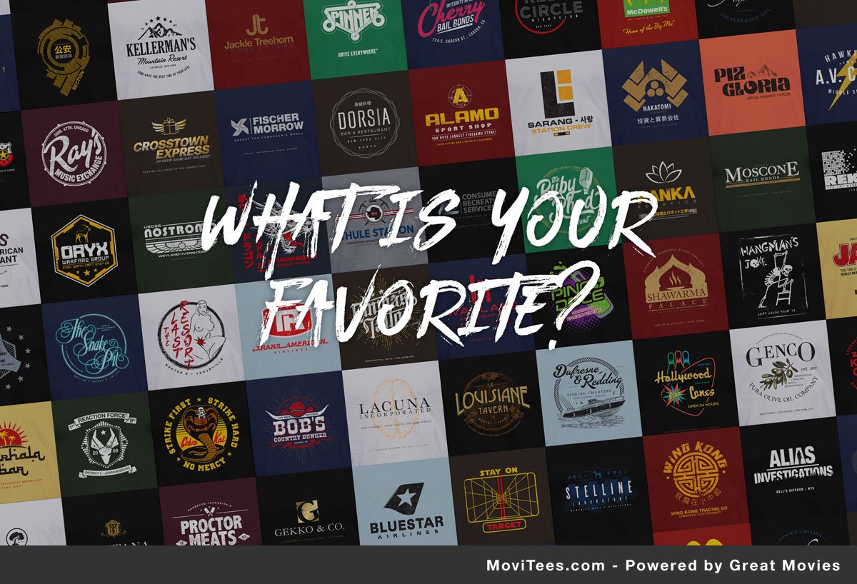 MoviTees's tweet photo. #CompetitionTime - which of my inspired t-shirts do you prefer? RT this post and tell me which one you would choose for a chance to #WIN it! #giveaway is open to everyone. Winner announced on August 19th, 2018. Good Luck!

https://t.co/O5zEq8kM8r - Powered by Great Movies https://t.co/x1d448mhmY