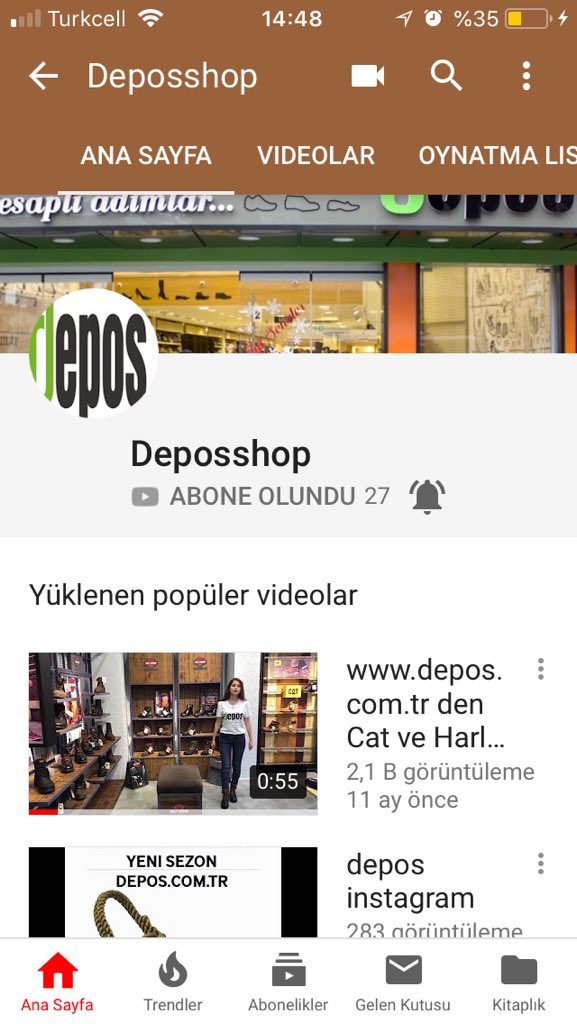 Yeni bir çekilişe hazır mıyız? Bence hazırız 😌 Bu Tweet’i RT yapıp altına deposshop Youtube kanalımıza abone olduğunu belirten fotoğraf paylaşan 1 kişiye 200 ₺ değerinde hediye çeki veriyoruz 😍 Daha büyük çekilişlerimiz Youtube kanalımızda sizleri bekliyor ☺️