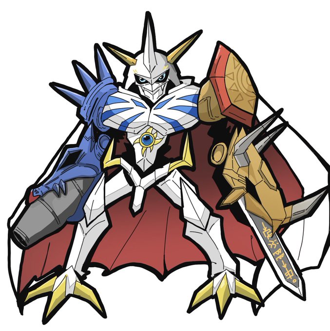 オメガモンのtwitterイラスト検索結果 古い順